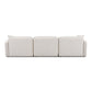 Travie 4-Piece Modular Sectional - White Sand - Image 7