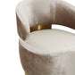 Austin Swivel Accent Chair - Champagne - Image 5