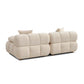 Calliope 79" Modular Loveseat - Off-White - Image 3