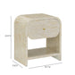 Borno 20" Mother of Pearl Nightstand - Image 8