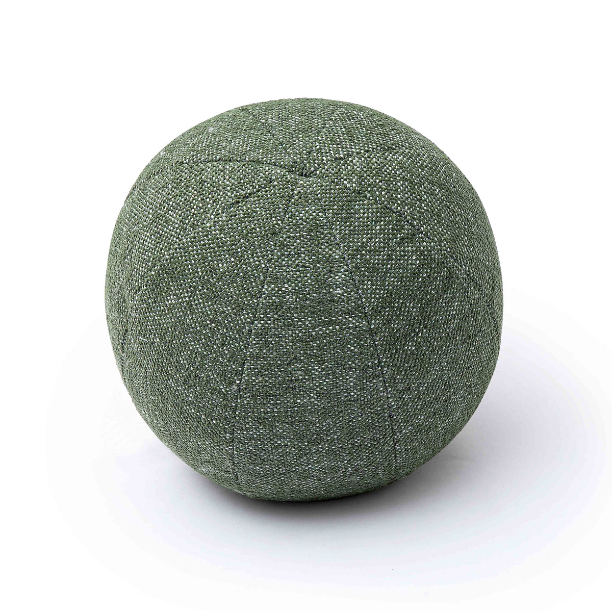 Boba Ball Throw Pillow (9"-14") - Forest Green / Large - Image 3