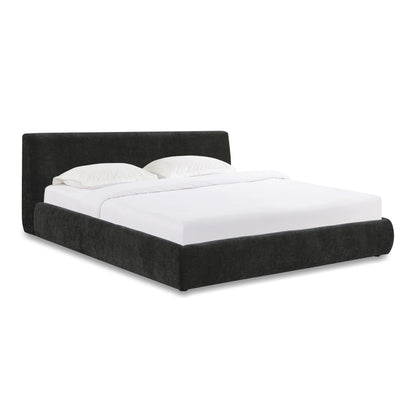 Isla Upholstered Bed - Charcoal / King - Image 1