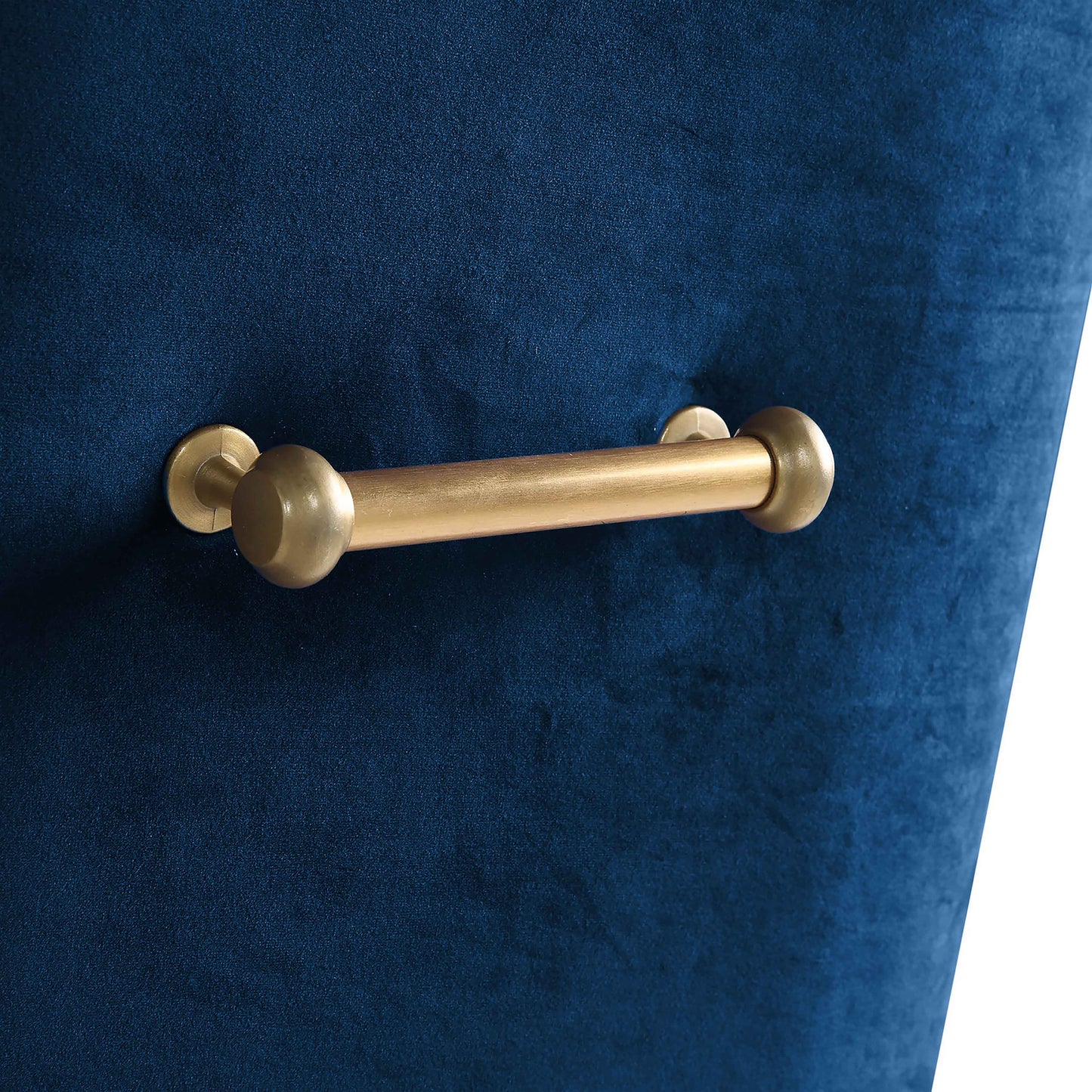 Beatrix Performance Velvet Dining Chair - Navy - Image 5