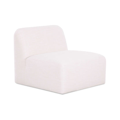 Gorge Modular Armless Chair - Cream - Image 1