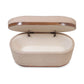 Olivier 41" Oval Storage Ottoman - Ivory - Image 7