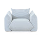 Saint Tropez Stuffed Indoor/Outdoor Armchair - Blue - Image 3