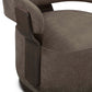 Madison Performance Swivel Accent Chair - Mink - Image 6