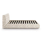 Isla Upholstered Bed - Cream / Queen - Image 7