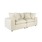 Cali 80" Modular Loveseat - Natural - Image 3