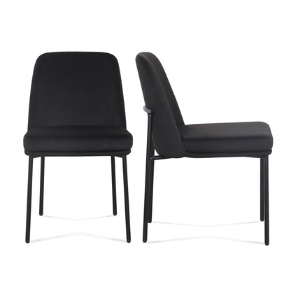 Sydney Dining Chair - Set of 2 - Black - Image 2