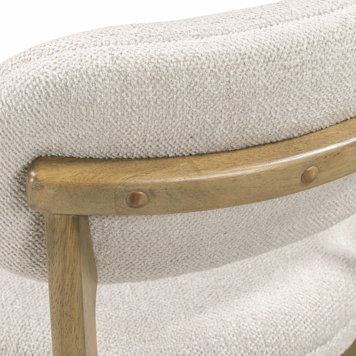Carnation Counter Stool - Cream - Image 6