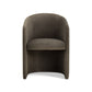 Seraphina Performance Velvet Dining Chair - Chocolate Brown - Image 2