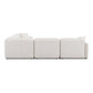 Travie 5-Piece Modular L-Sectional - White Sand - Image 4