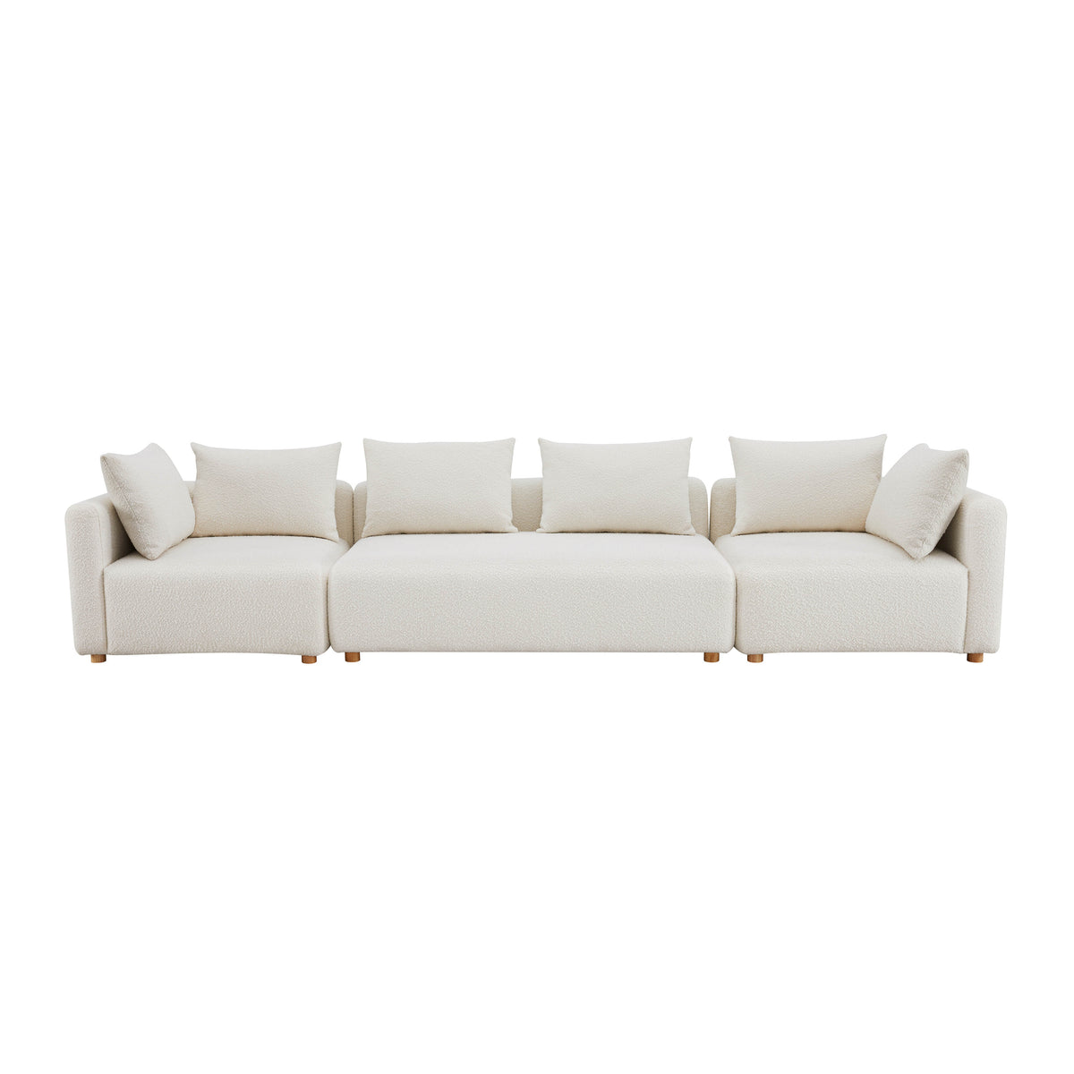 Hangover Modular Sofa (112"-145") - Cream / 112" - Image 7