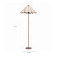 Lyra Ivory Jute Floor Lamp - Image 5