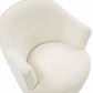 Skyla Swivel Accent Chair - Cream - Image 5