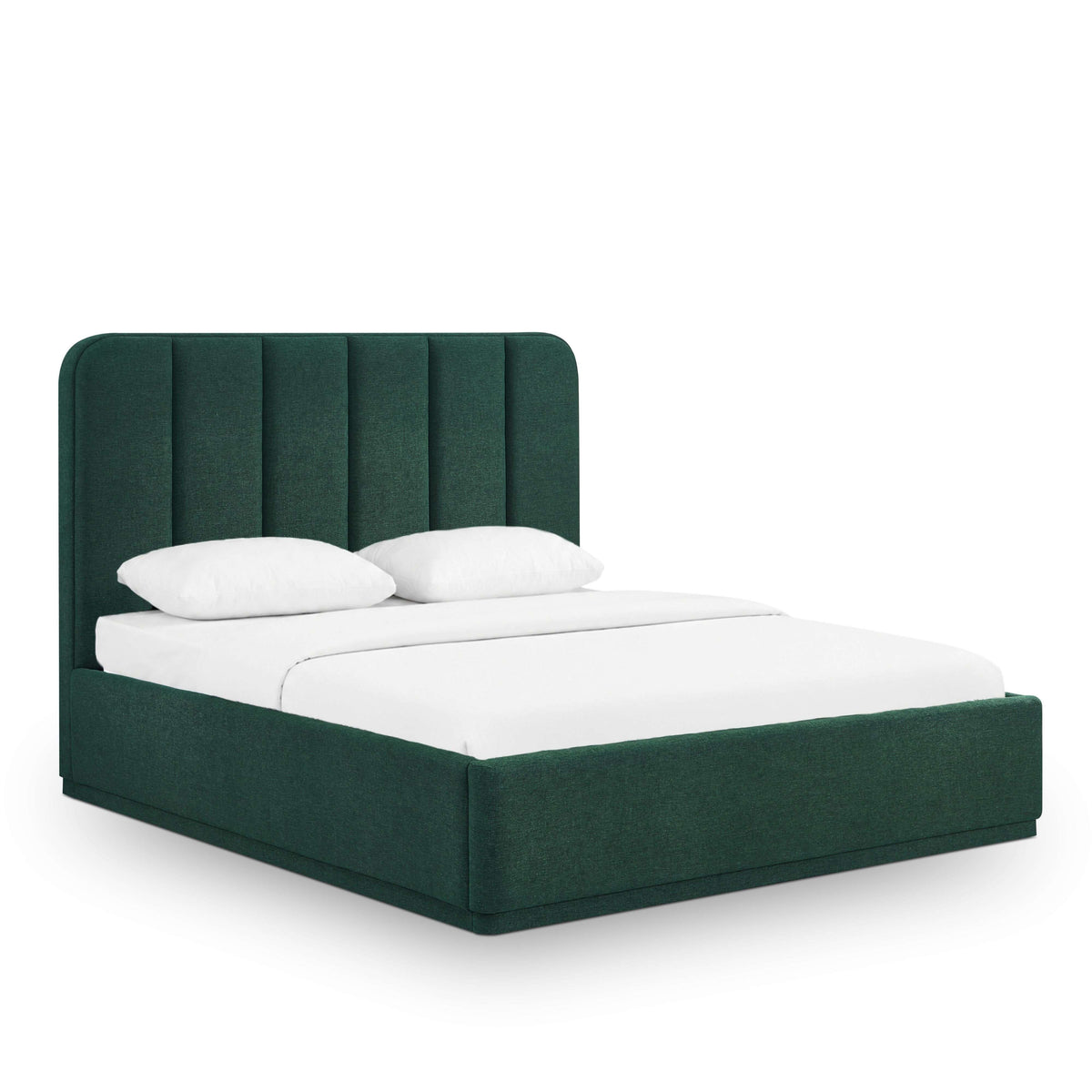 Parker Bed - Forest Green / King - Image 2