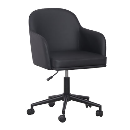 Sydney Office Desk Chair - Coal Black - Image 2