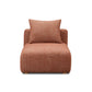 Hangover Modular Armless Chair - Red - Image 3
