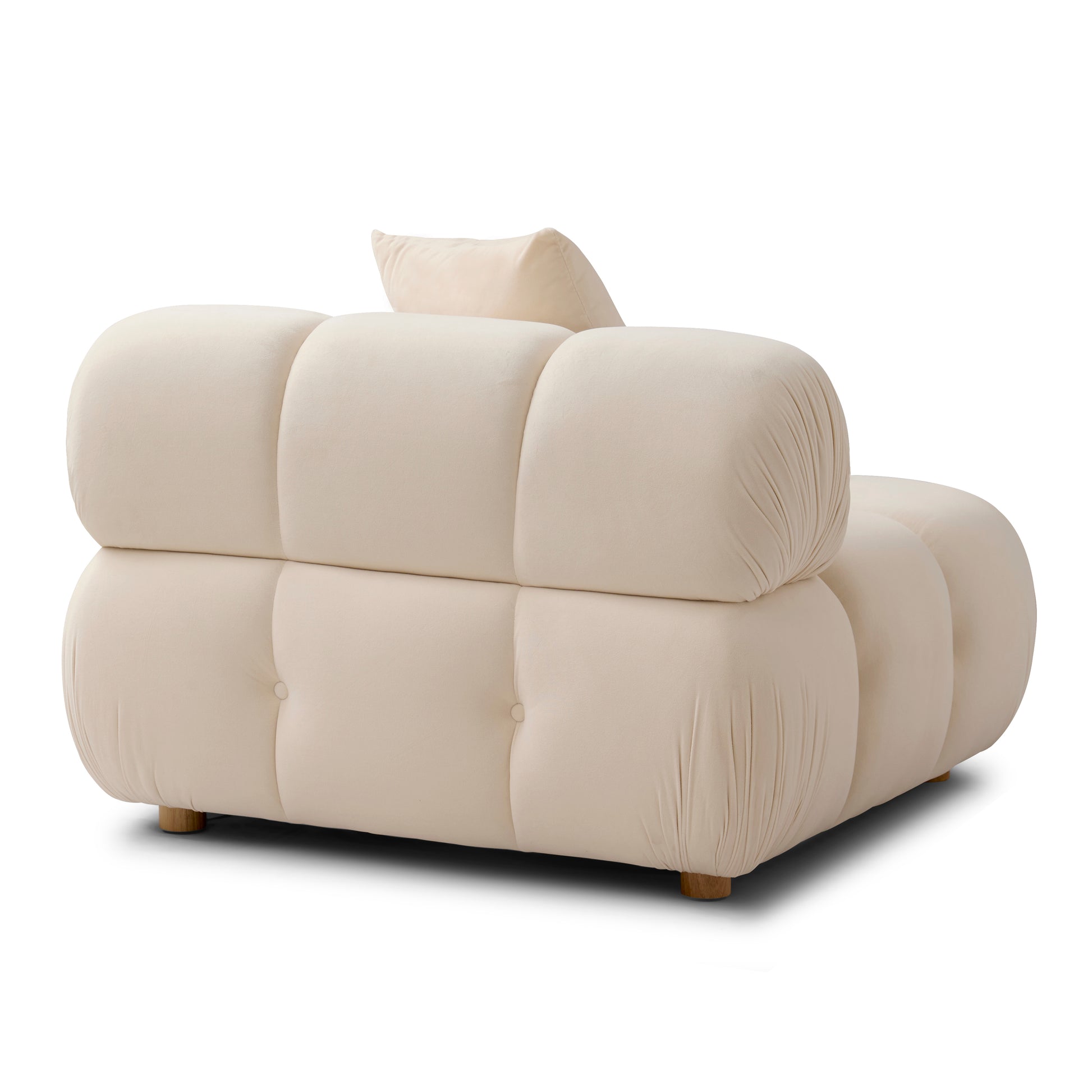 Calliope Performance Modular Corner Chair - Off-White - Image 6