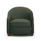 Cettie Performance Velvet Accent Chair - Green - Image 3