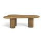Gotham 48" Wood Coffee Table - Cognac - Image 3