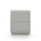 Julieta 28" 2-Drawer Nightstand - Grey - Image 3