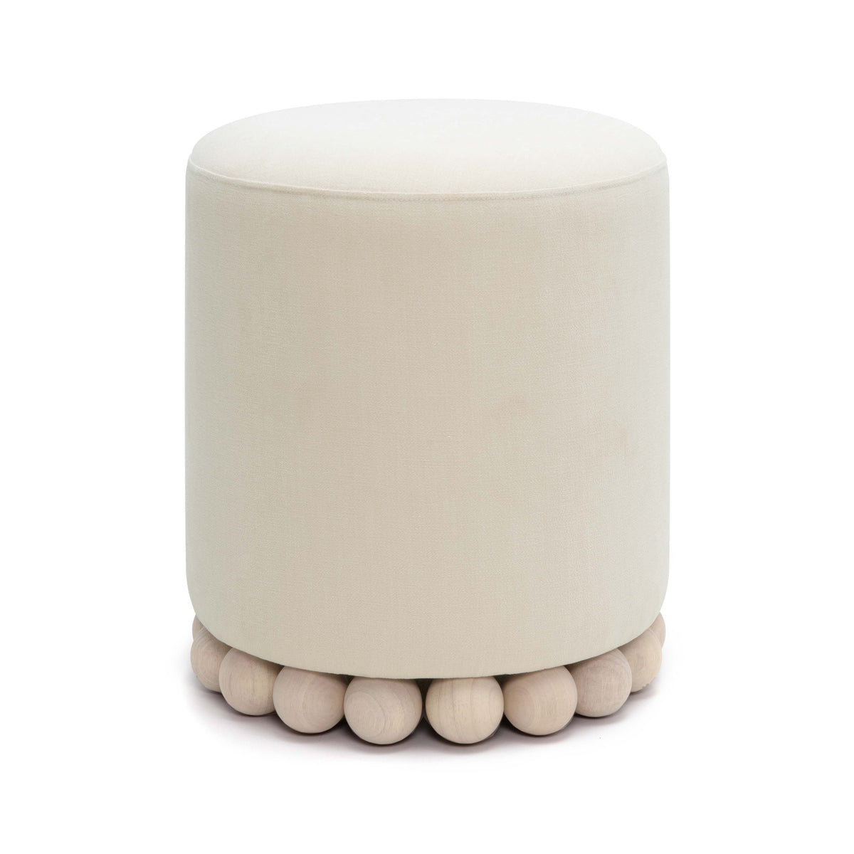 Dex Ottoman - Off-White - Image 1