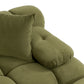 Calliope 79" Modular Loveseat - Olive Green - Image 4