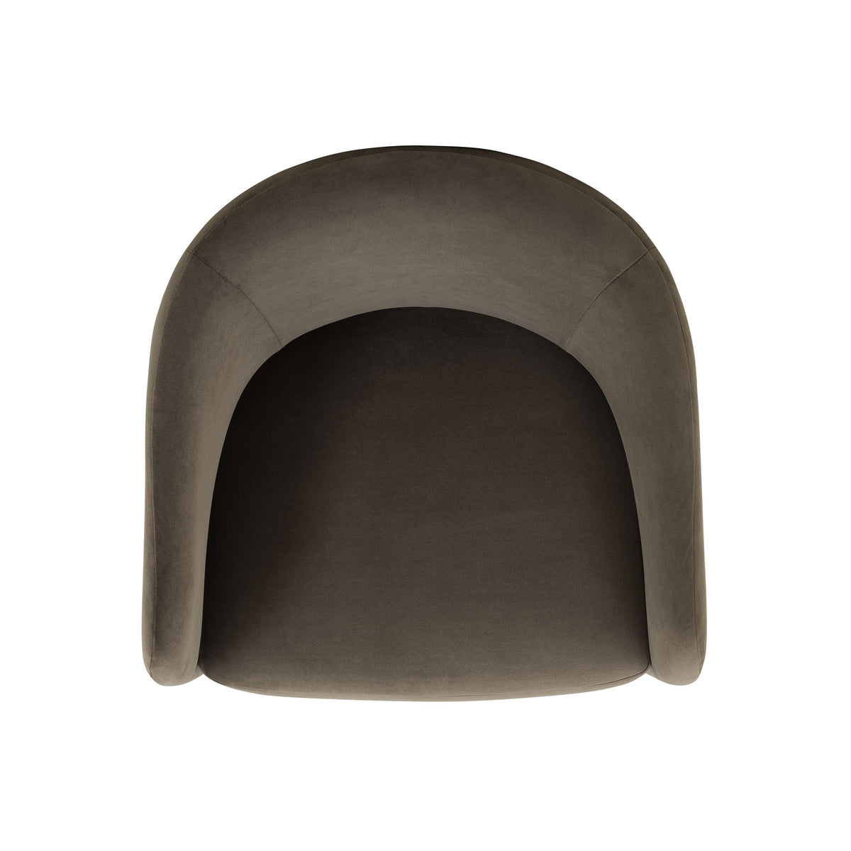 Seraphina Performance Velvet Dining Chair - Chocolate Brown - Image 5