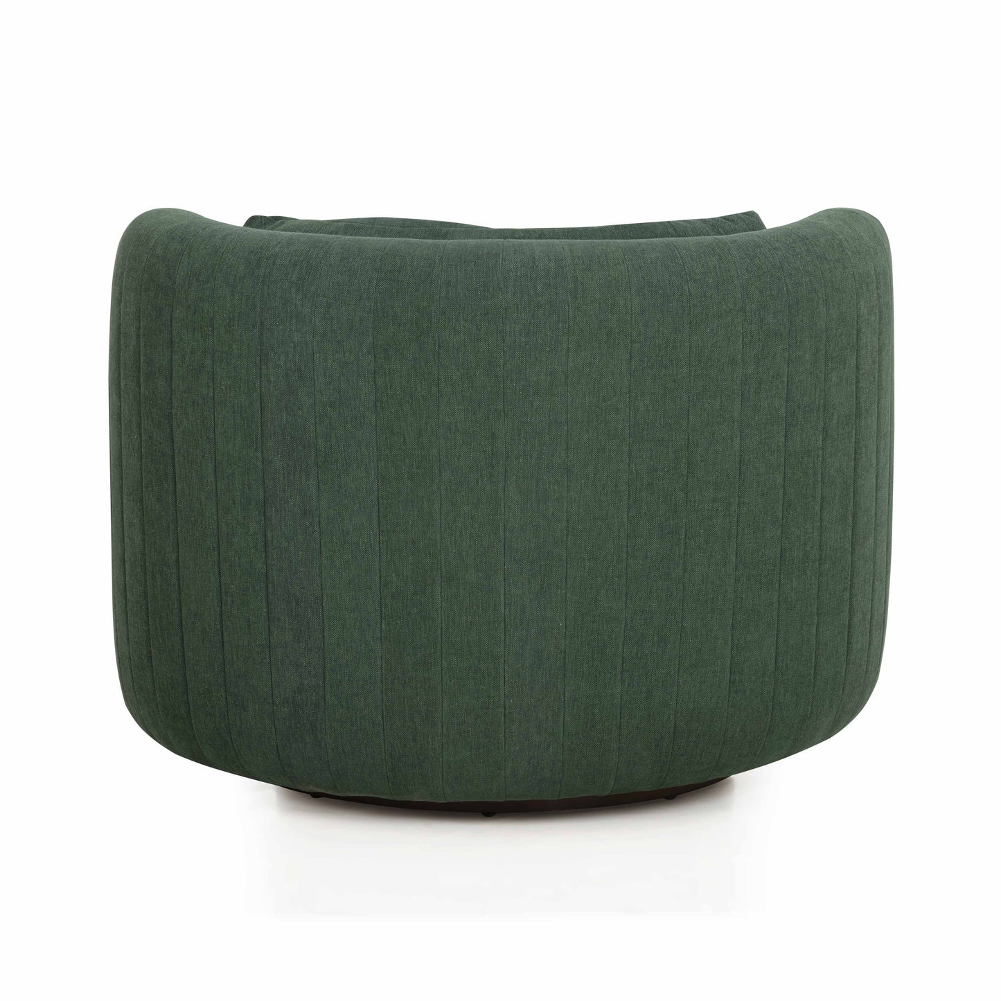 Nura Swivel Accent Chair - Forest Green - Image 6