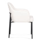 Sydney Performance Vegan Leather Armchair - Set of 2 - Cream - Image 5