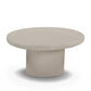 Jade Concrete Indoor/Outdoor Nesting Coffee Table Set - Cream - Image 11