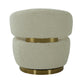 Austin Swivel Accent Chair - Beige - Image 4
