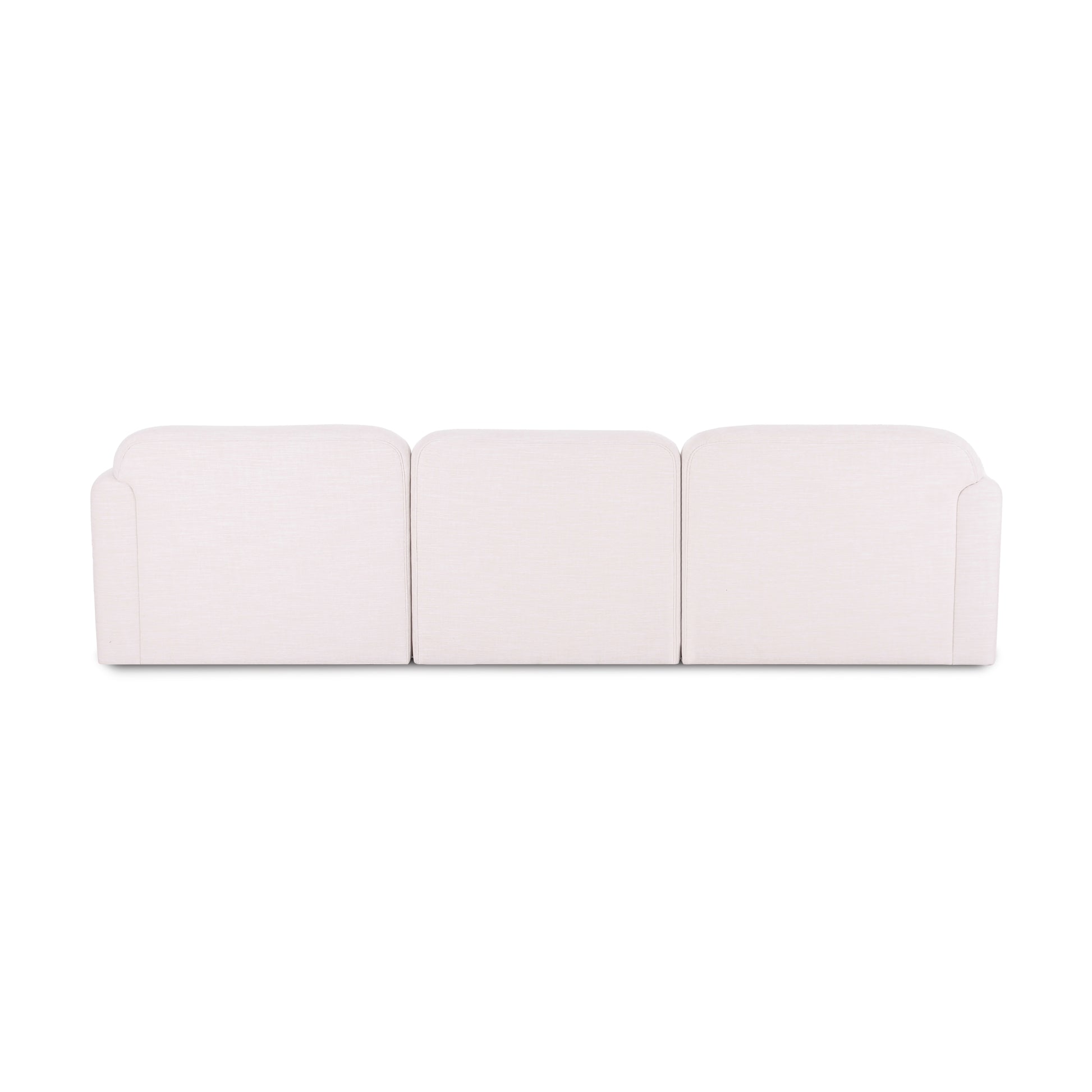 Gorge 116" Modular Sofa - Cream - Image 4