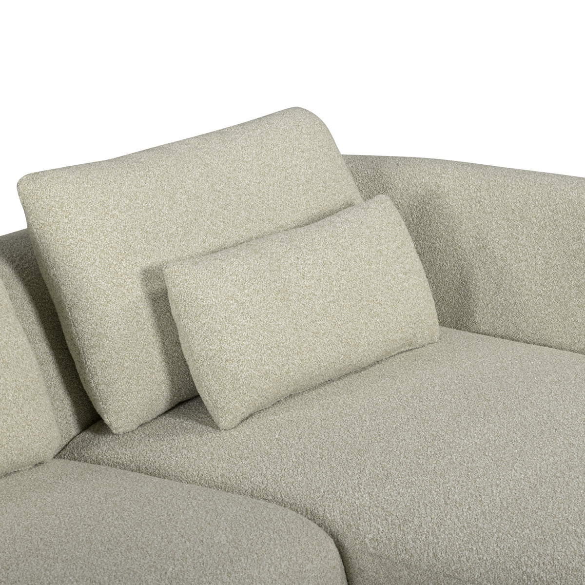 Noor 3-Piece Modular Sectional - Wheat / RAF - Image 4