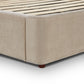 Leah Performance Chenille Bed - Taupe / King - Image 9