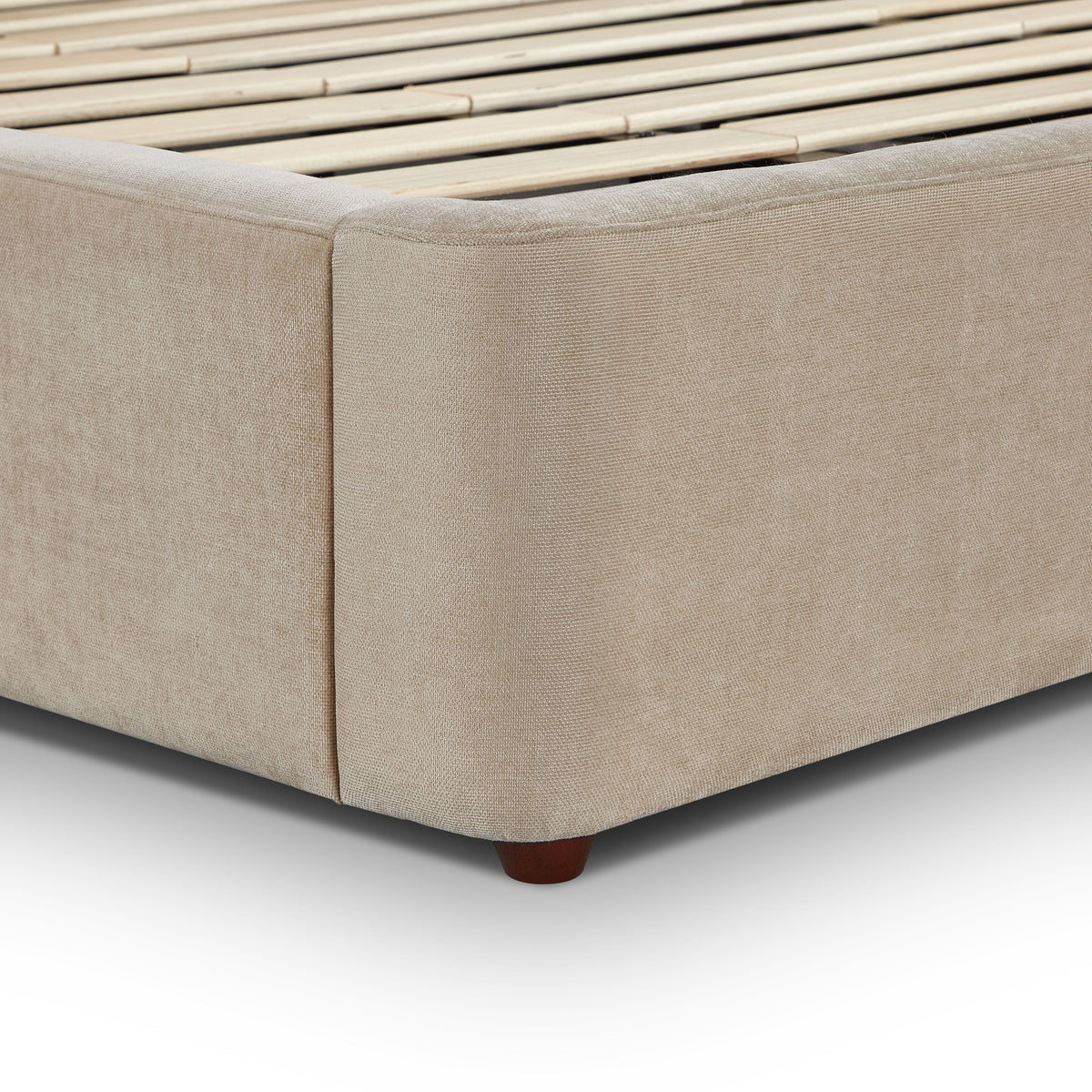 Leah Performance Chenille Bed - Taupe / King - Image 9