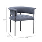 Taylor Dining Chair - Blue - Image 6