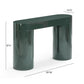 Mira 50" High Gloss Console Table - Green - Image 10