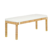Amara 50" Rattan Bench