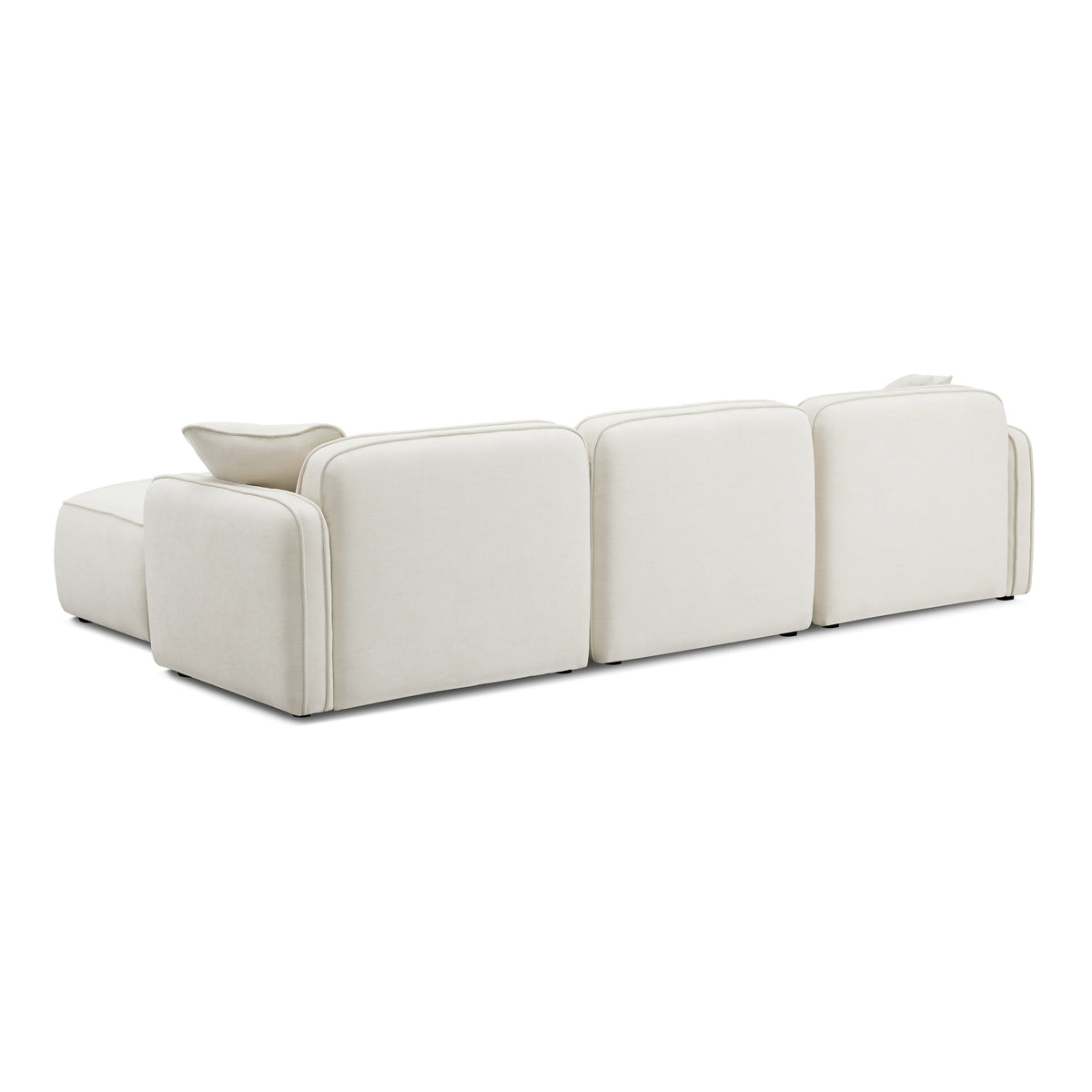 Travie 4-Piece Modular Sectional - Sand - Image 7