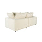 Cali 80" Modular Loveseat - Natural - Image 5