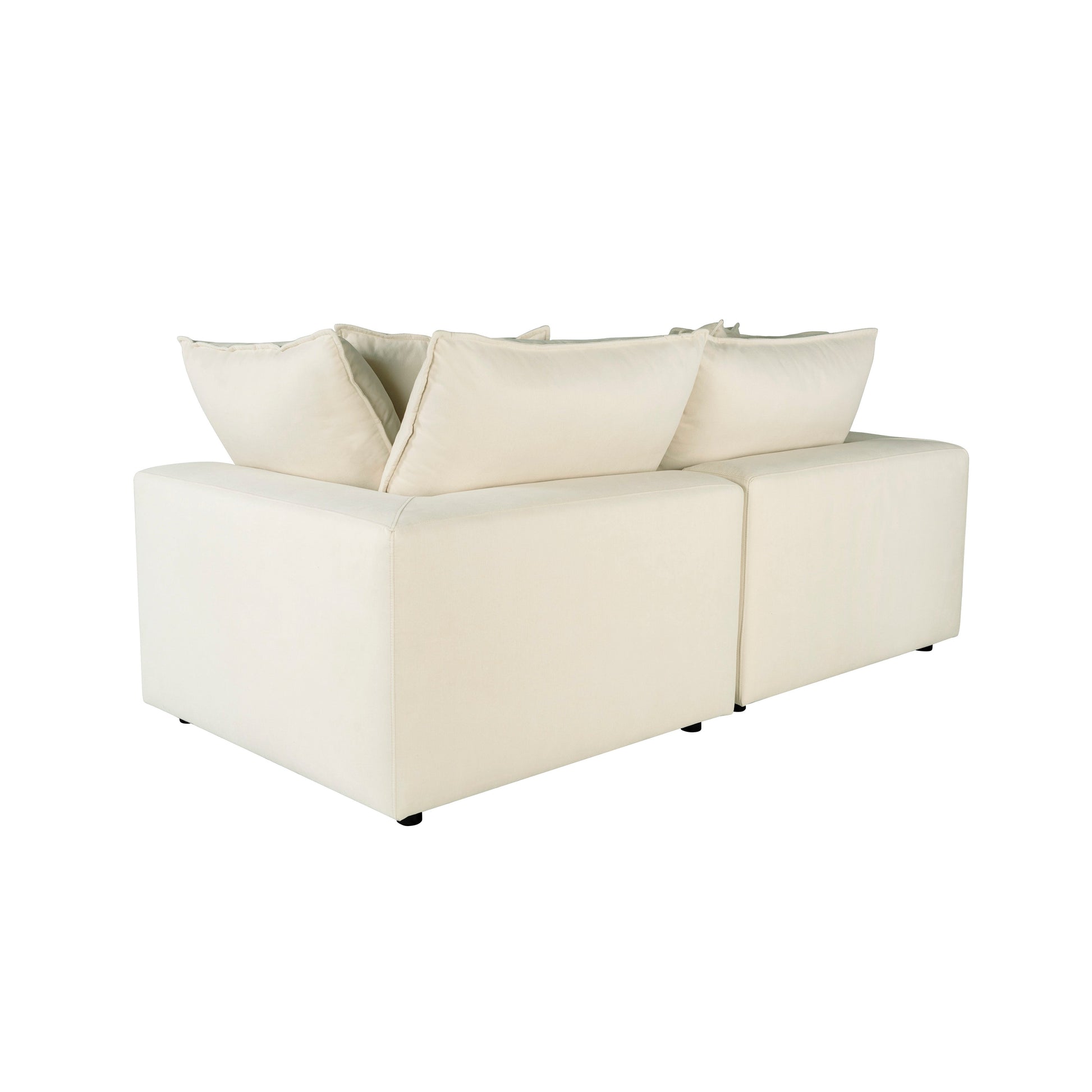 Cali 80" Modular Loveseat - Natural - Image 5