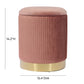 Zoe Storage Ottoman - Blush - Image 6