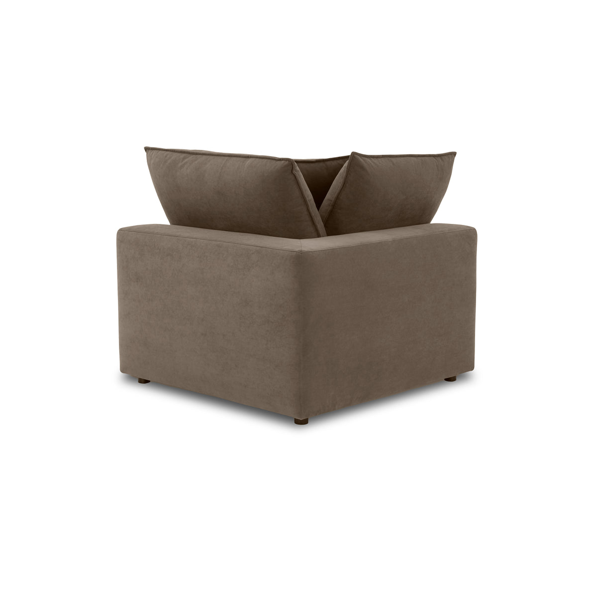 Cali Modular Corner Chair - Chocolate Brown - Image 5