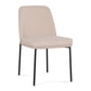 Sydney Performance Velvet Dining Chair - Set of 2 - Taupe - Image 4
