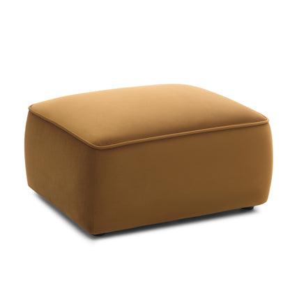 Travie Ottoman - Honey - Image 1