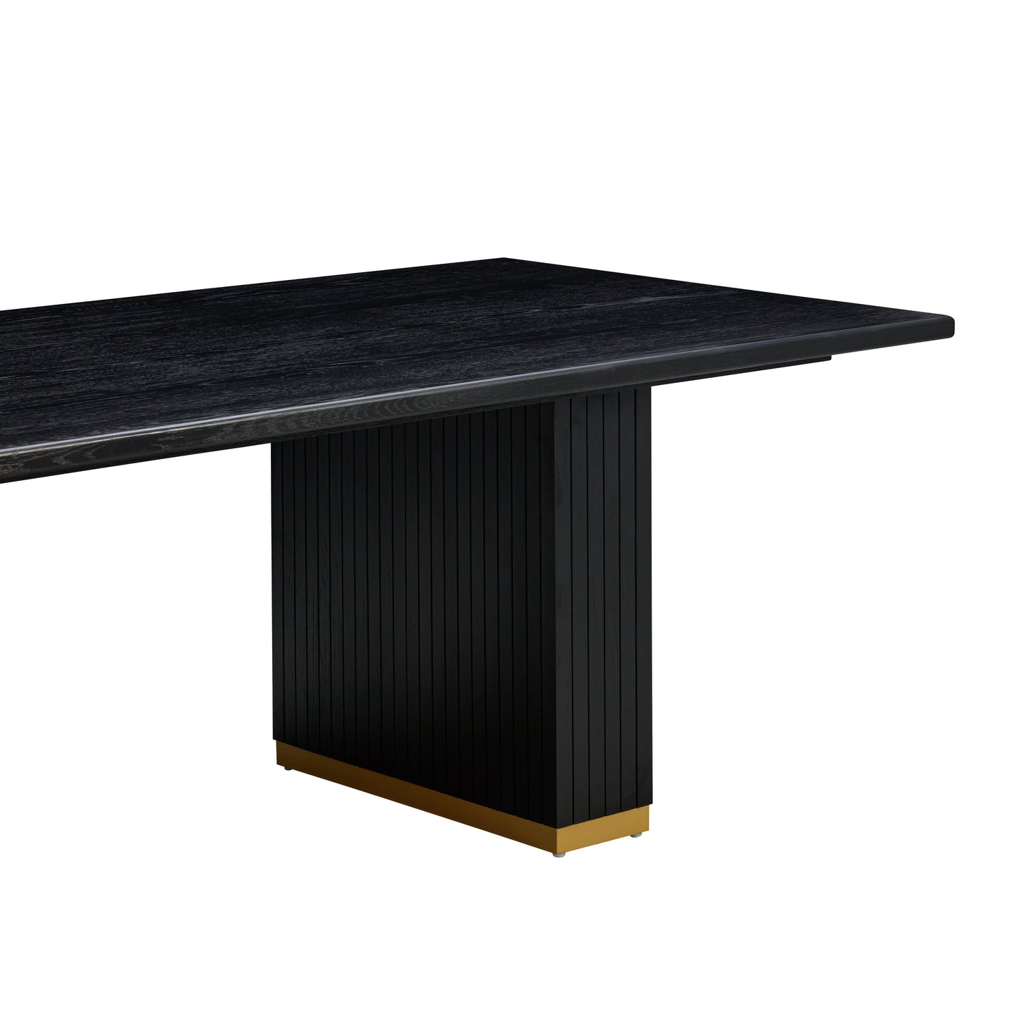 Chelsea Oak Wood Rectangular Dining Table (79