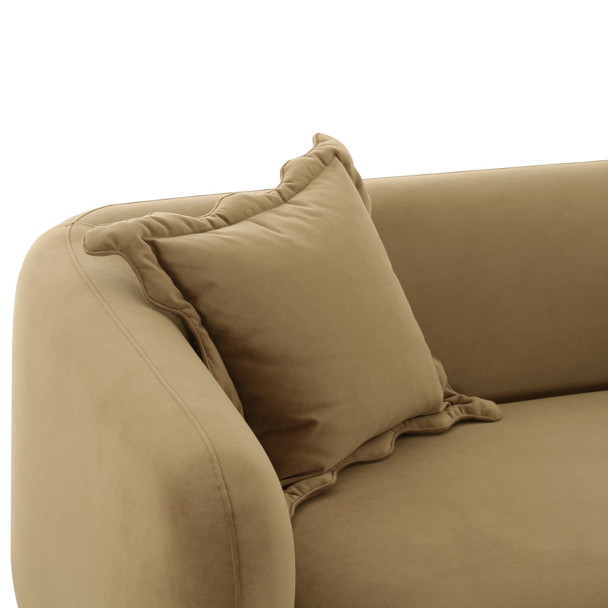 Lou 71.5" Loveseat - Cafe Au Lait - Image 5